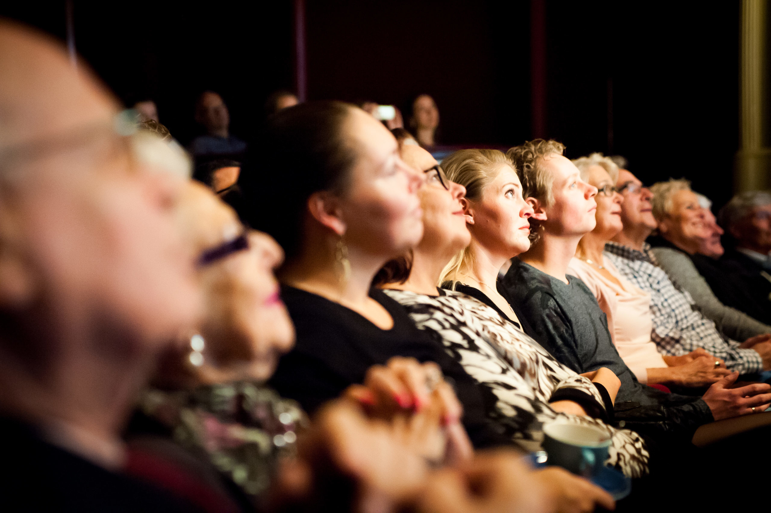 Foto publiek in de zaal