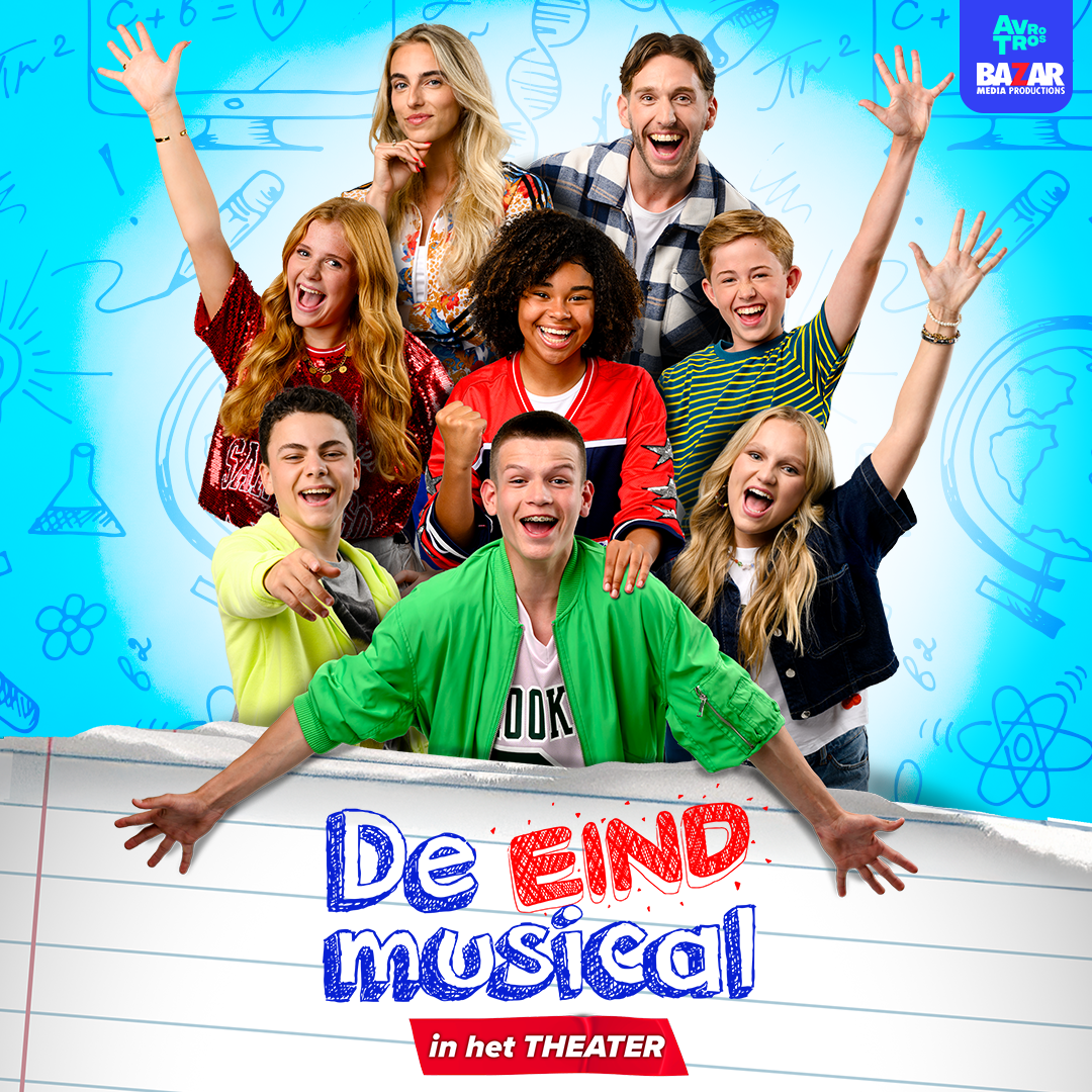 De Eindmusical, in het theater (6+)