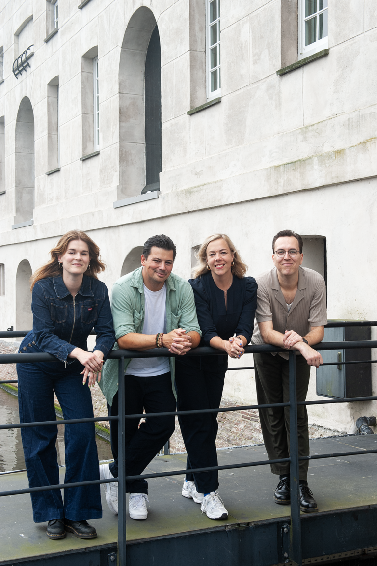 Nynke de Jong, Arco Gnocchi, Thom Aalmoes en Andrea Huntjens